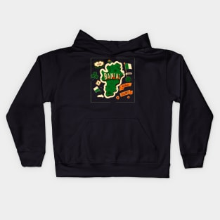 Explore the Emerald Isle: Ireland's Natural Beauty Kids Hoodie